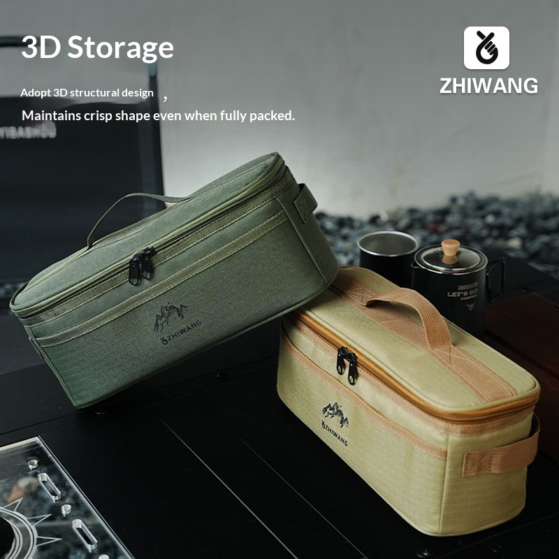 Camping Cooking Organizer - Przenośna, wielofunkcyjna torba do przechowywania naczyń