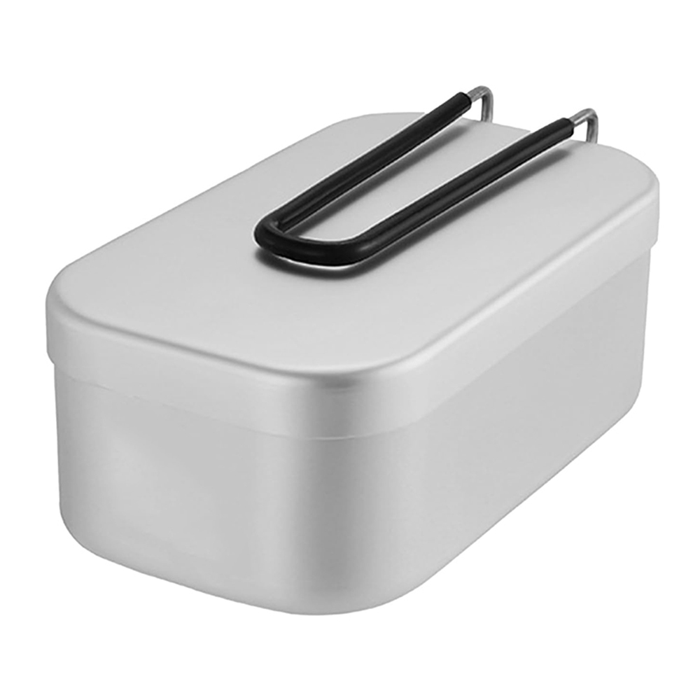 Camping Cooking Meat - 800ML Aluminiowe pudełka na lunch Outdoor