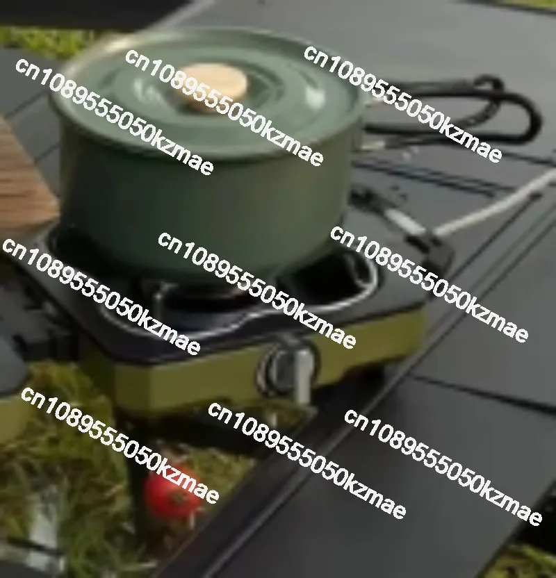 Camping Double Cooking Stove - Przenośna kuchenka kempingowa z podwójnym palnikiem,