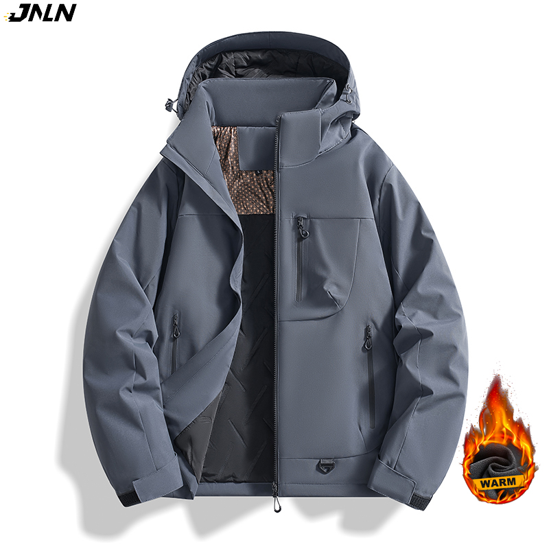 Camping Cooking Windbreak - Męska kurtka polarowa JNLN, wodoodporna, z