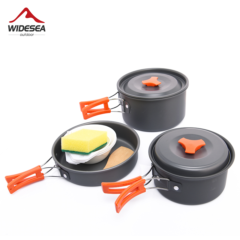 Camping Cooking And Eating Set - Widesea Camping Outdoor Cookware Set Zastawa