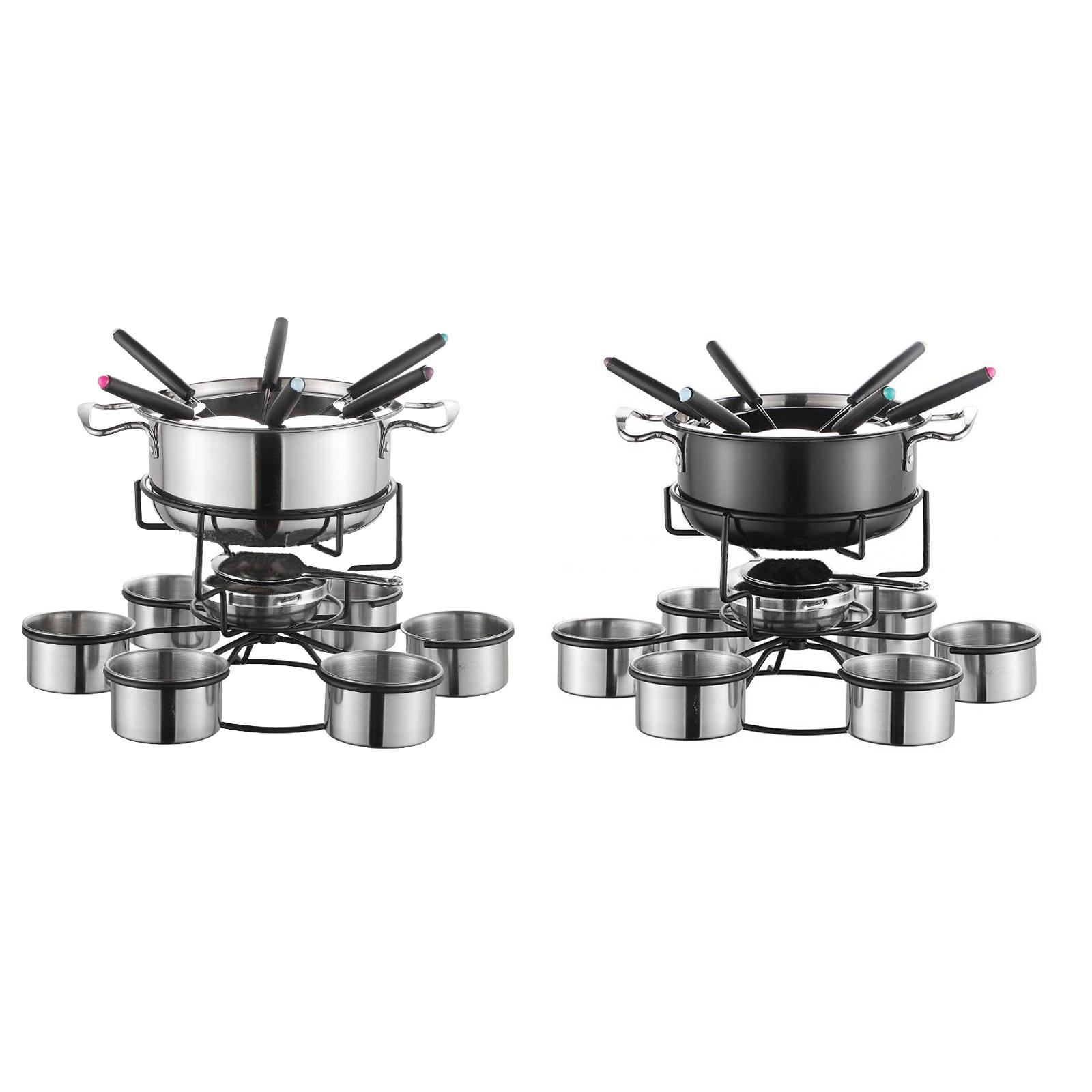 Camping Cooking Pot Set - Zestaw do fondue, piecyk do gotowania,