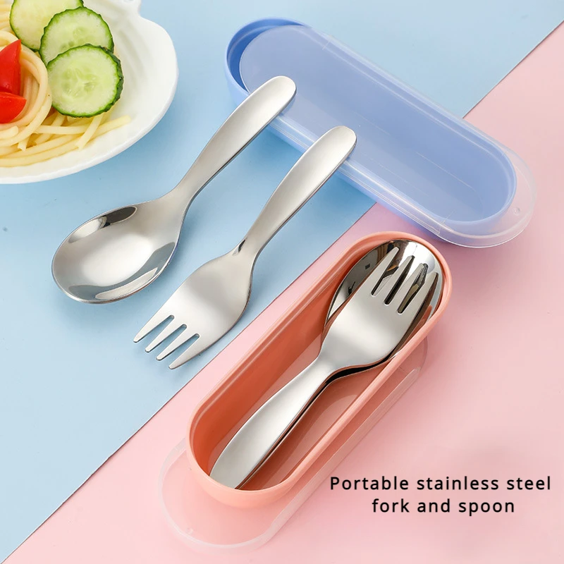 Camping Cooking And Eating Set - 2 PCS 1 Zestaw Przenośna Łyżka