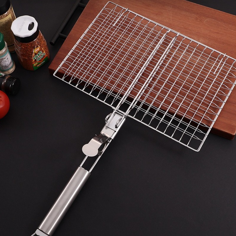 Camping Cooking Mesh - 1 ZESTAW Siatka do grillowania z