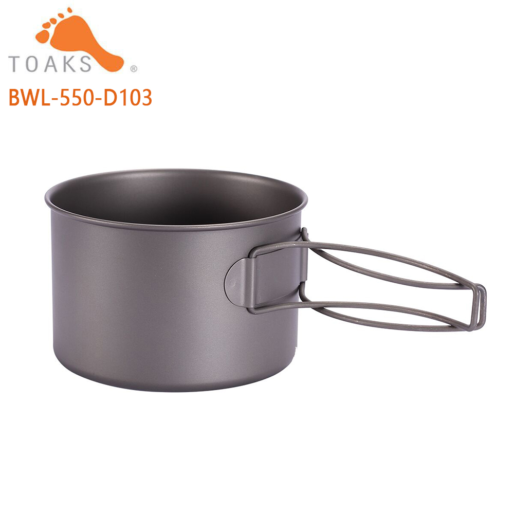 TOAKS BWL-550 Camping tytanowa – Mess Kit Titanium recenzja i cena