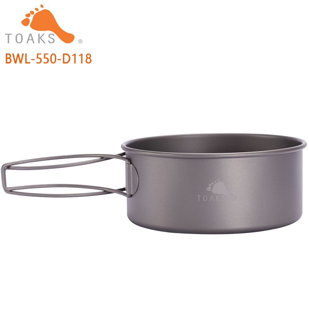 TOAKS BWL-550 Camping tytanowa – Mess Kit Titanium recenzja i cena