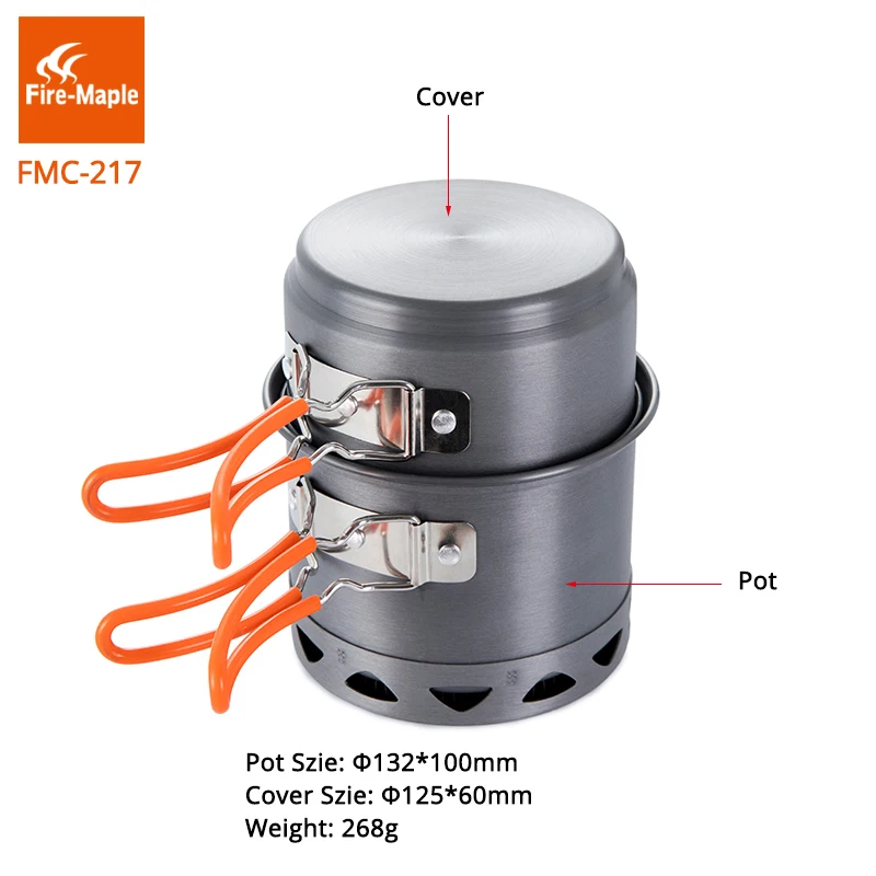 Ogień Maple Camping zestaw nac – Camping Cooking Pot Set recenzja i cena