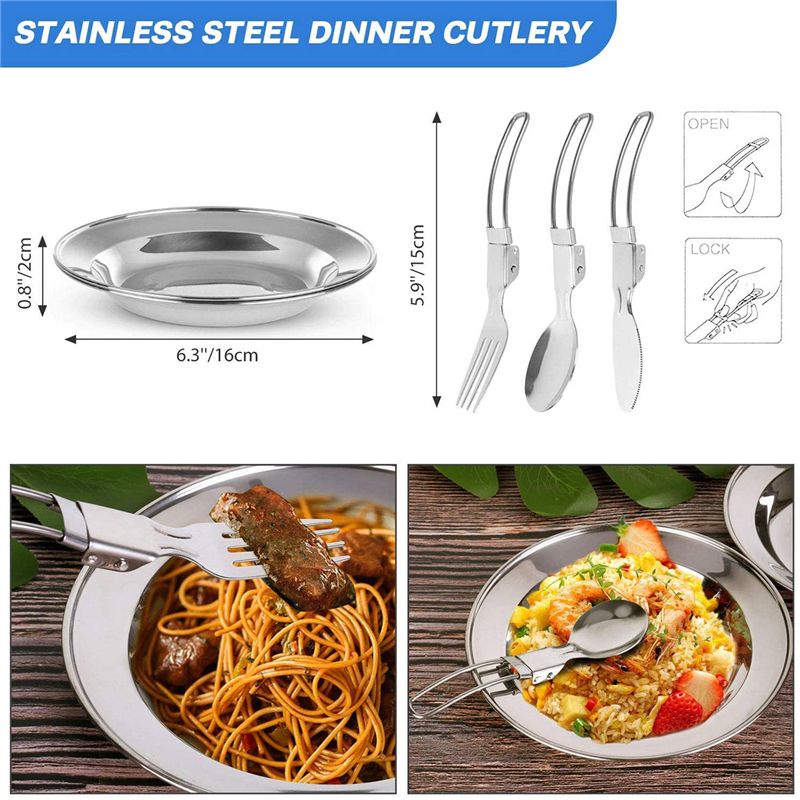 【KUPCY】 Zestaw naczyń kempingo – Camping Cooking Pot Set recenzja i cena