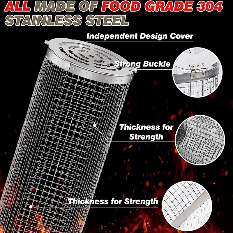 Kosz do grillowania ze stali n – Camping Cooking Basket recenzja i cena