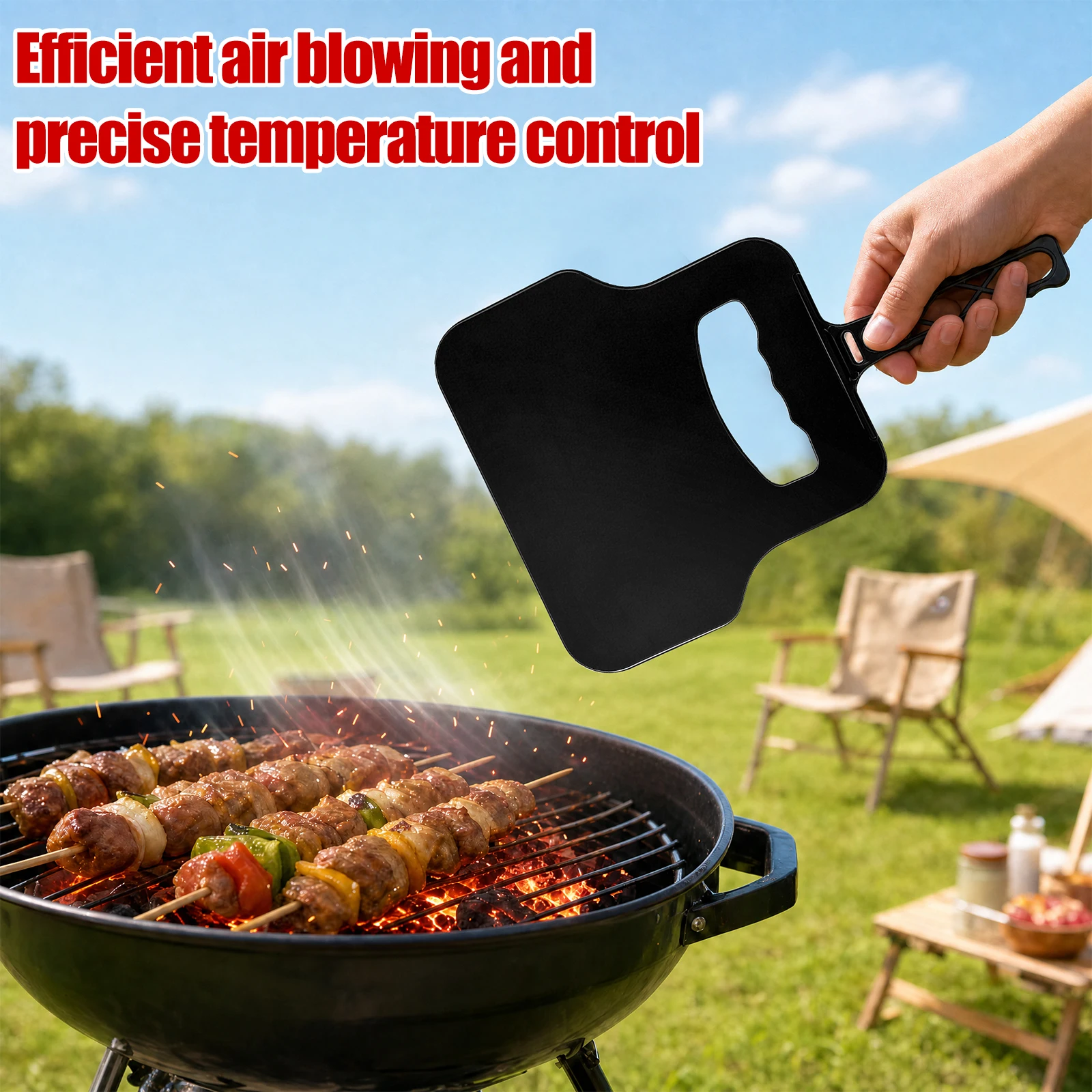 Ręczny wiatraczek z tworzywa s – Camping Cooking Meat recenzja i cena