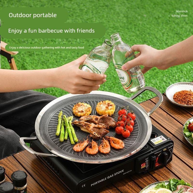 Wielofunkcyjna patelnia grillo – Camping Cooking With Gas recenzja i cena