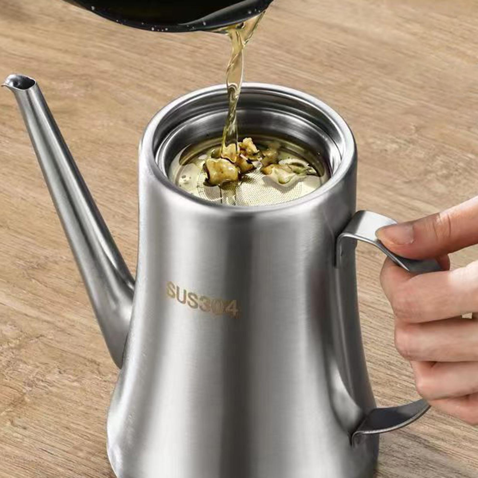 Dozownik oleju ze stali nierdz – Camping Cooking Oil Container recenzja i cena