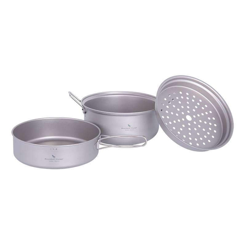 Boundless Voyage Tytanowy Zest – Camping Cooking Pot Set recenzja i cena