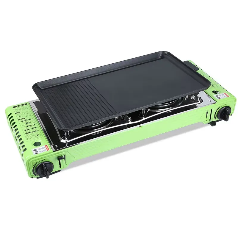 Przenośny kempingowy stół kuch – Camping Double Cooking Stove recenzja i cena