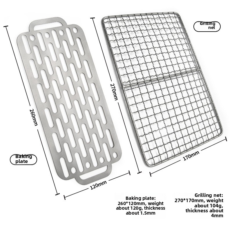 Czysta Tytanowa Siatka Grillow – Camping Cooking Mesh recenzja i cena