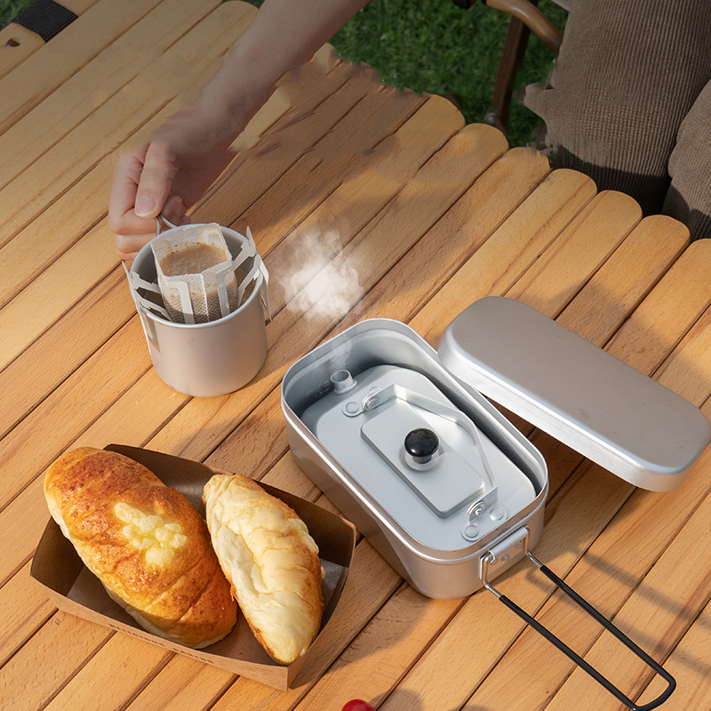 Ultralekki przenośny piknikowy – Mess Kit Titanium recenzja i cena
