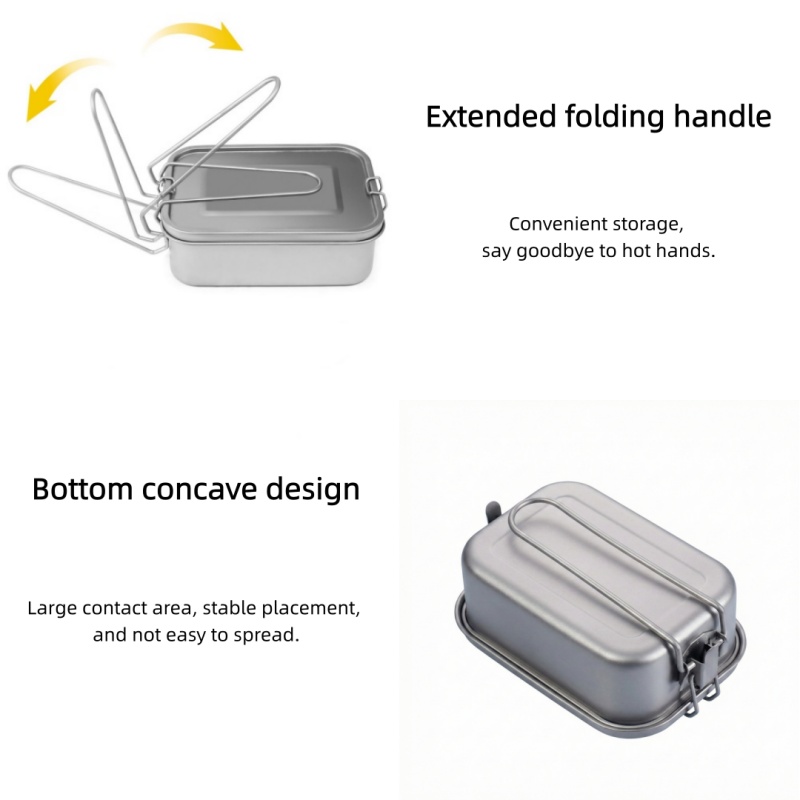 Tytanowy pojemnik na lunch z p – Mess Kit Titanium recenzja i cena