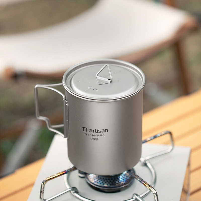Tiartisan Outdoor Titanium Lek – Camping Cooking Set Non Stick recenzja i cena