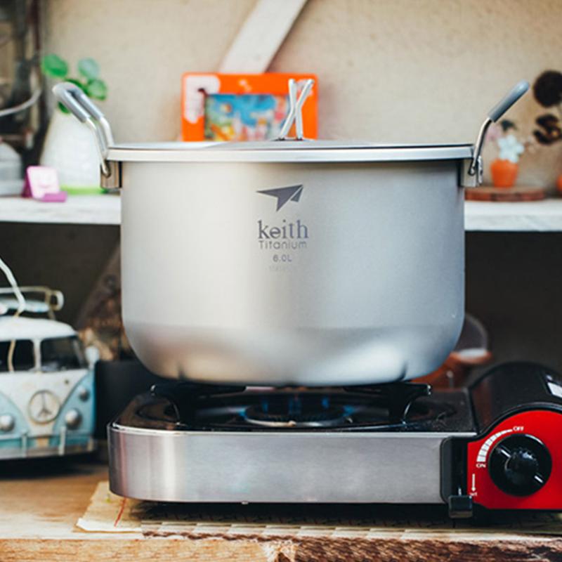 Zestaw do gotowania Keith-Camp – Mess Kit Titanium recenzja i cena