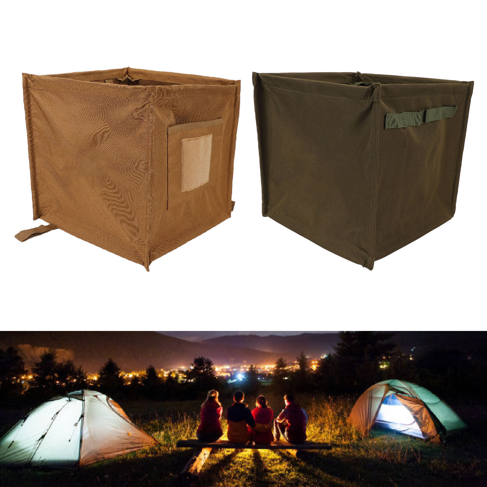 Składany kosz na śmieci na zew – Camping Cooking Organizer recenzja i cena