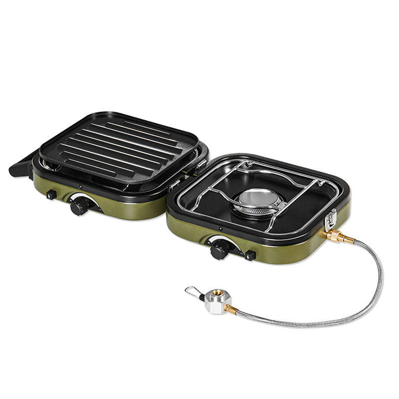 Składana dwupalnikowa kuchenka – Camping Double Cooking Stove recenzja i cena