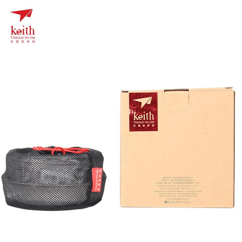 Keith 3PCS Titanium Cookware P – Camping Cooking Meat recenzja i cena