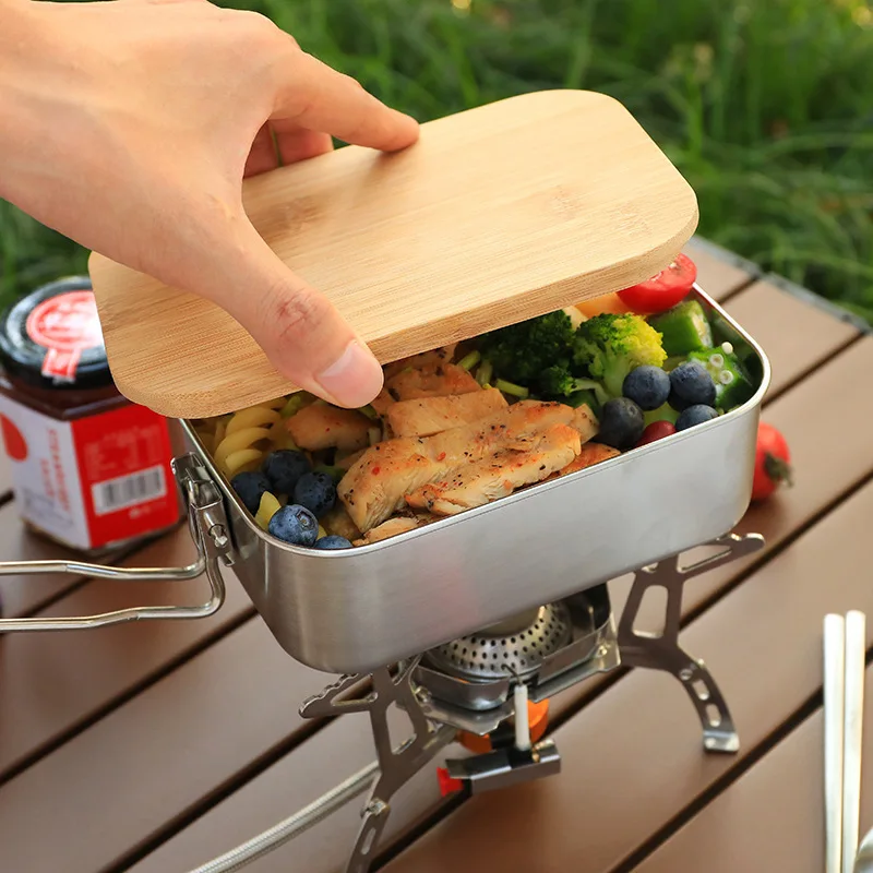 Pudełko na drugie śniadanie ze – Mess Kit Titanium recenzja i cena