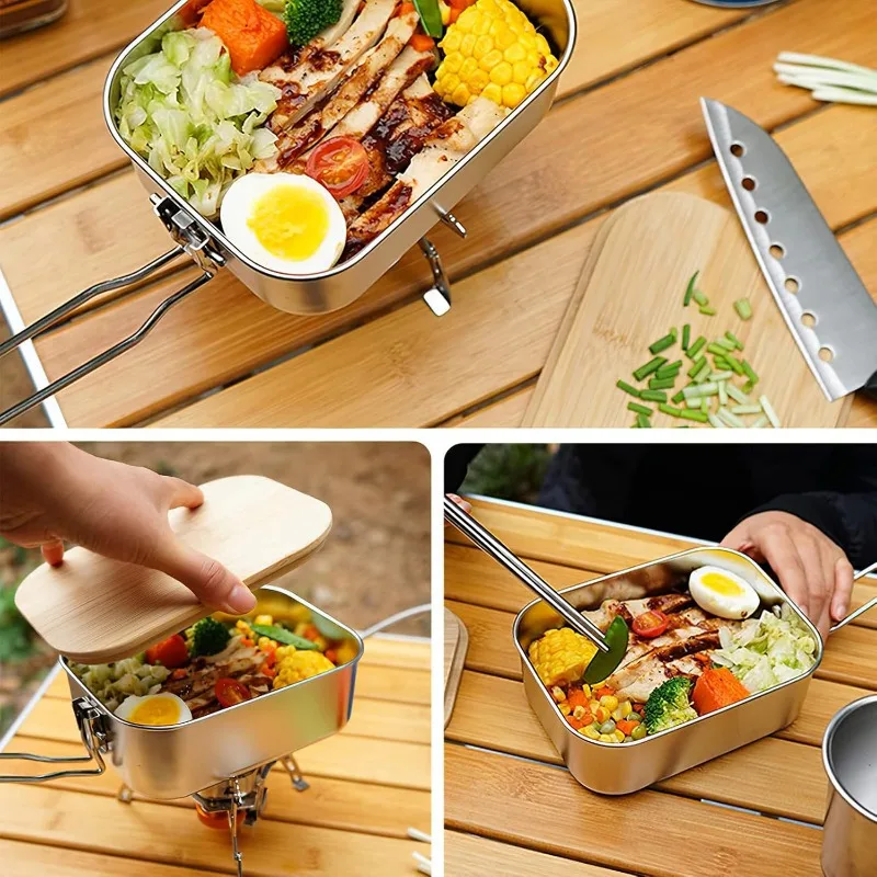 Pudełko na drugie śniadanie ze – Mess Kit Titanium recenzja i cena