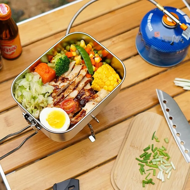 Pudełko na drugie śniadanie ze – Mess Kit Titanium recenzja i cena