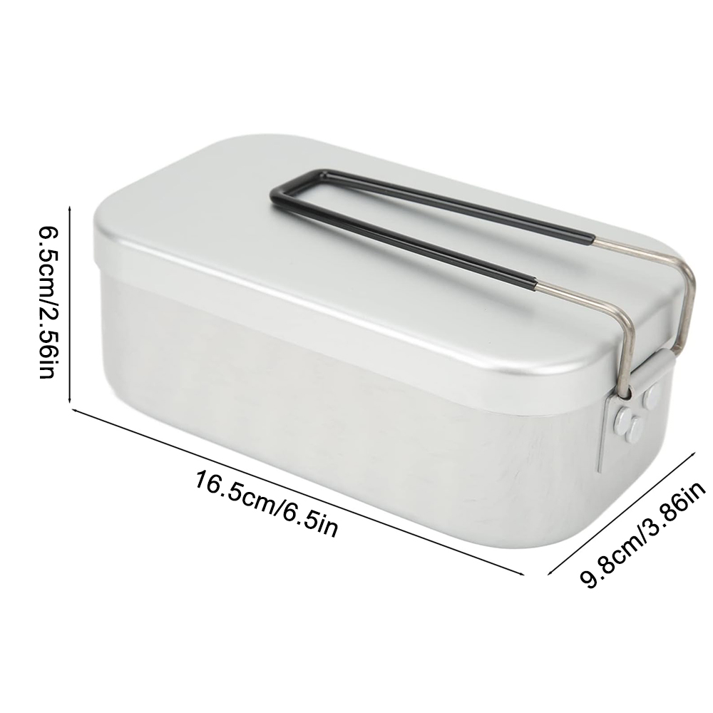 800ML Aluminiowe pudełka na lu – Camping Cooking Meat recenzja i cena