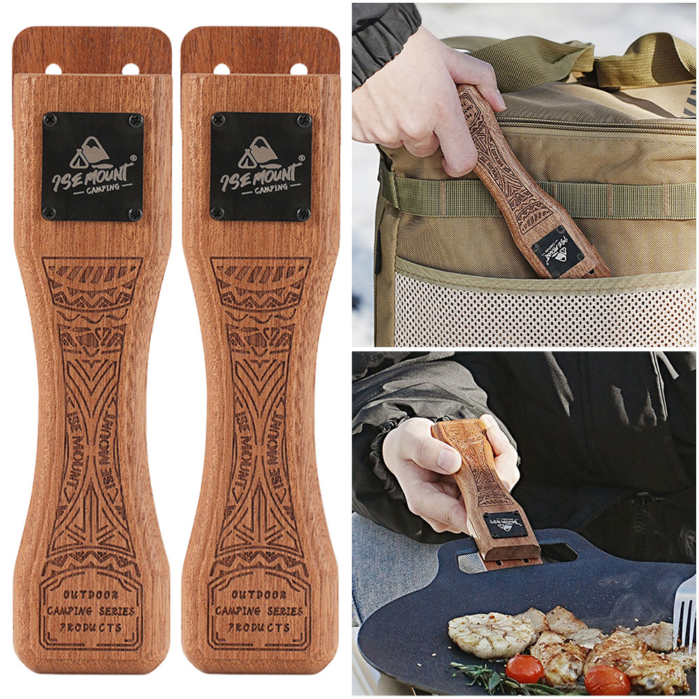Uchwyt do patelni grillowej z  – Camping Cooking Meat recenzja i cena
