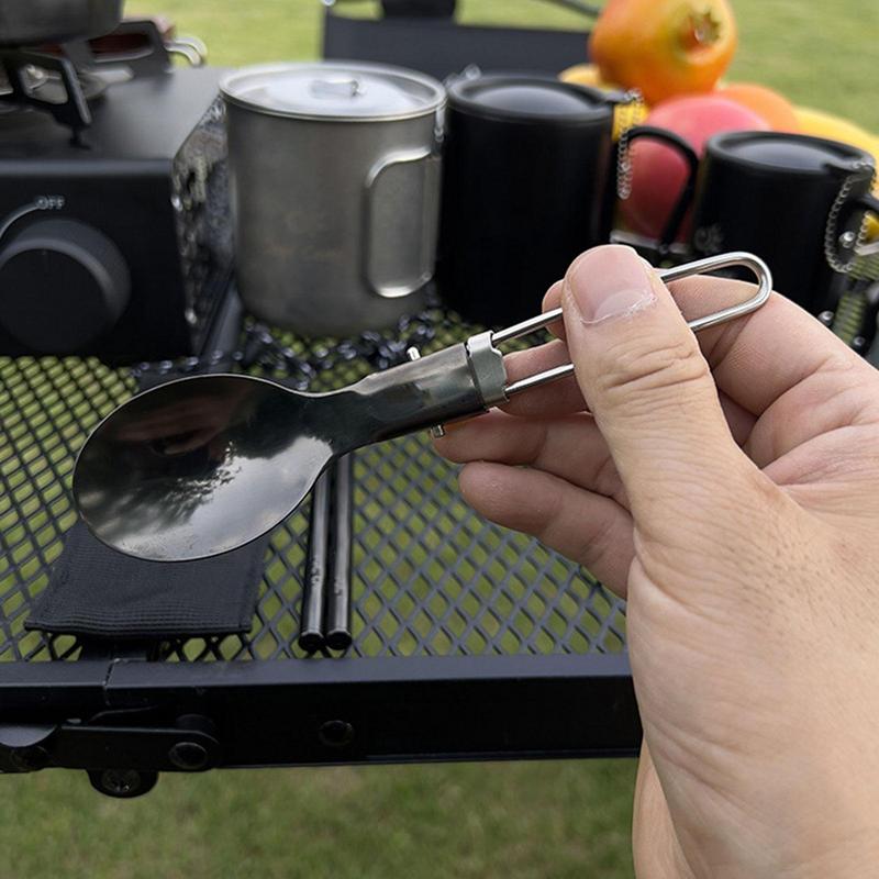 Składane pałeczki z łyżką Podr – Camping Cooking And Eating Set recenzja i cena