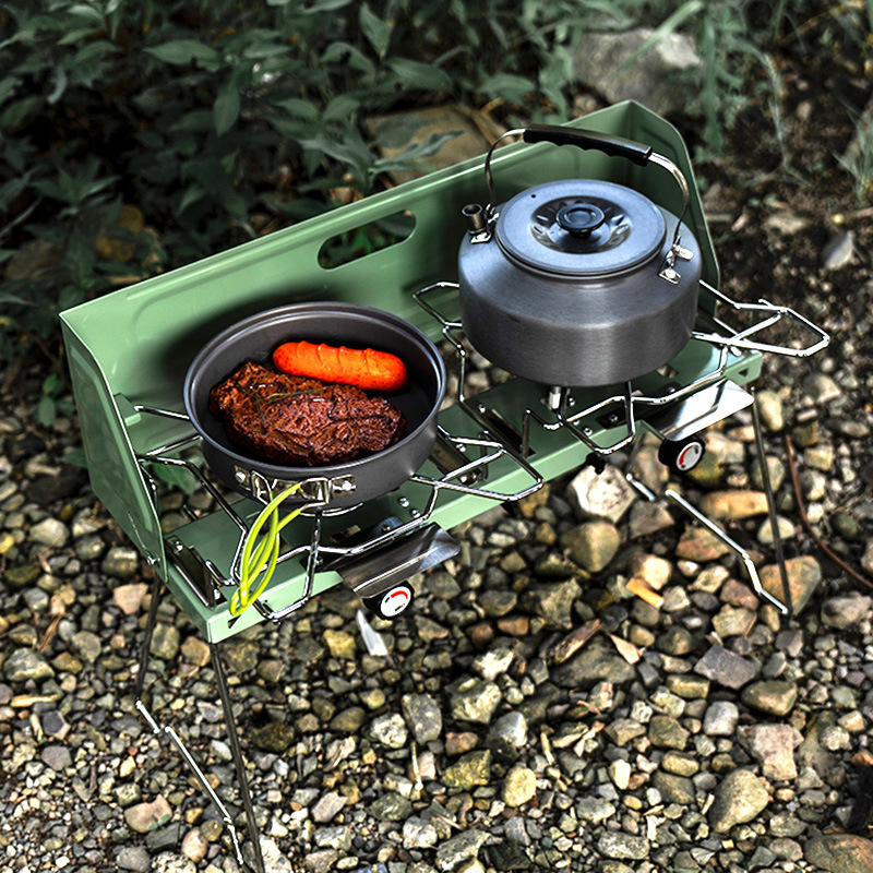 Przenośna Kuchenka Gazowa Zewn – Camping Double Cooking Stove recenzja i cena
