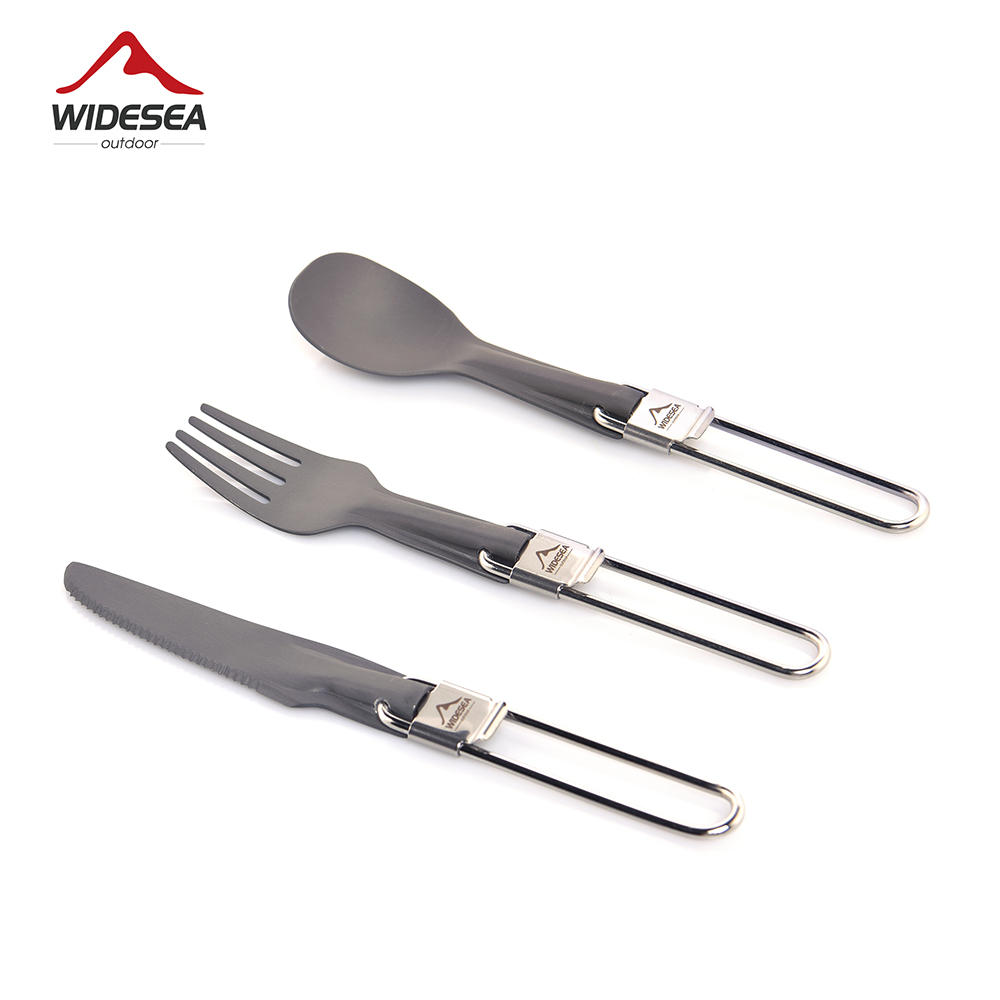 Widesea Camping aluminium łyżk – Camping Cooking And Eating Set recenzja i cena