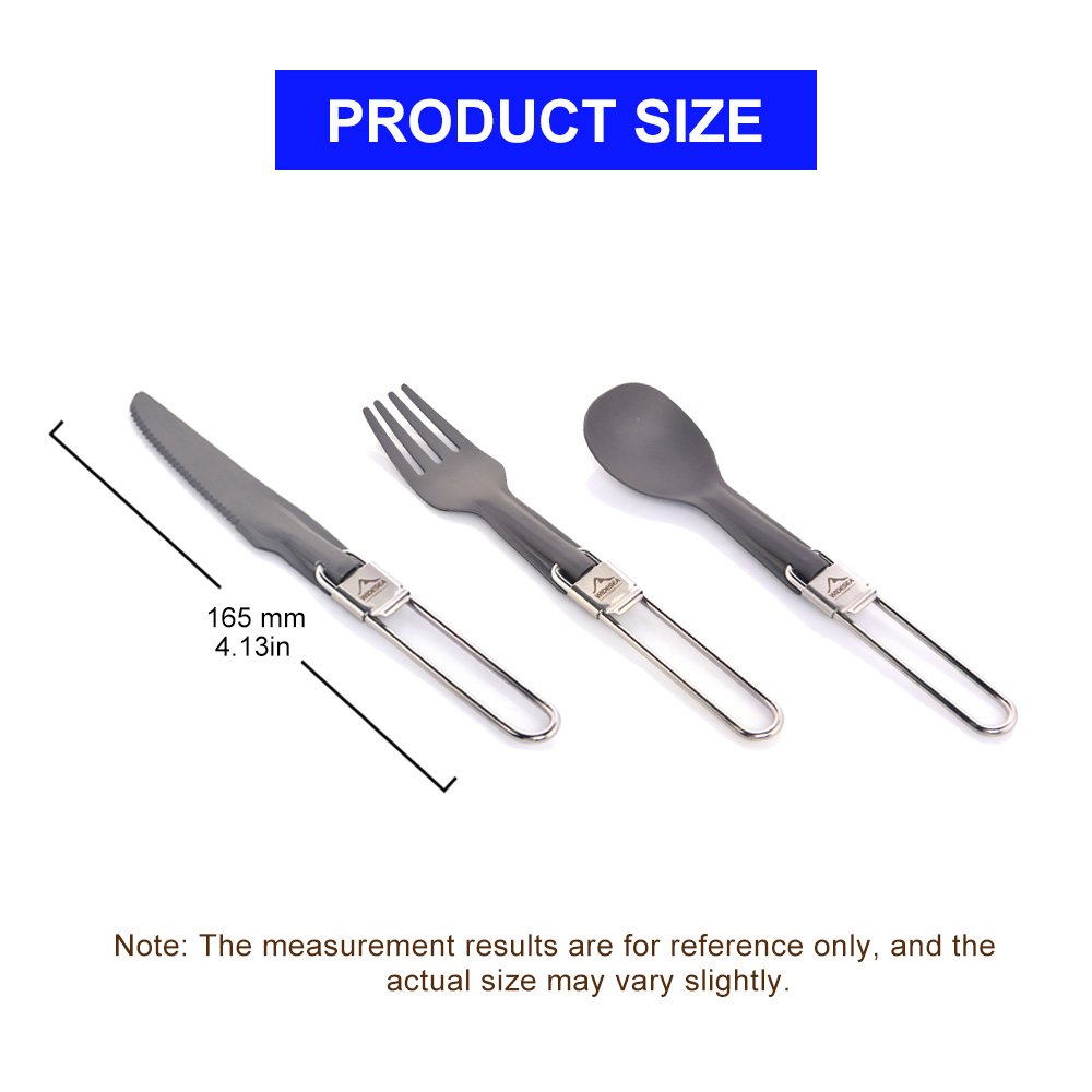 Widesea Camping aluminium łyżk – Camping Cooking And Eating Set recenzja i cena