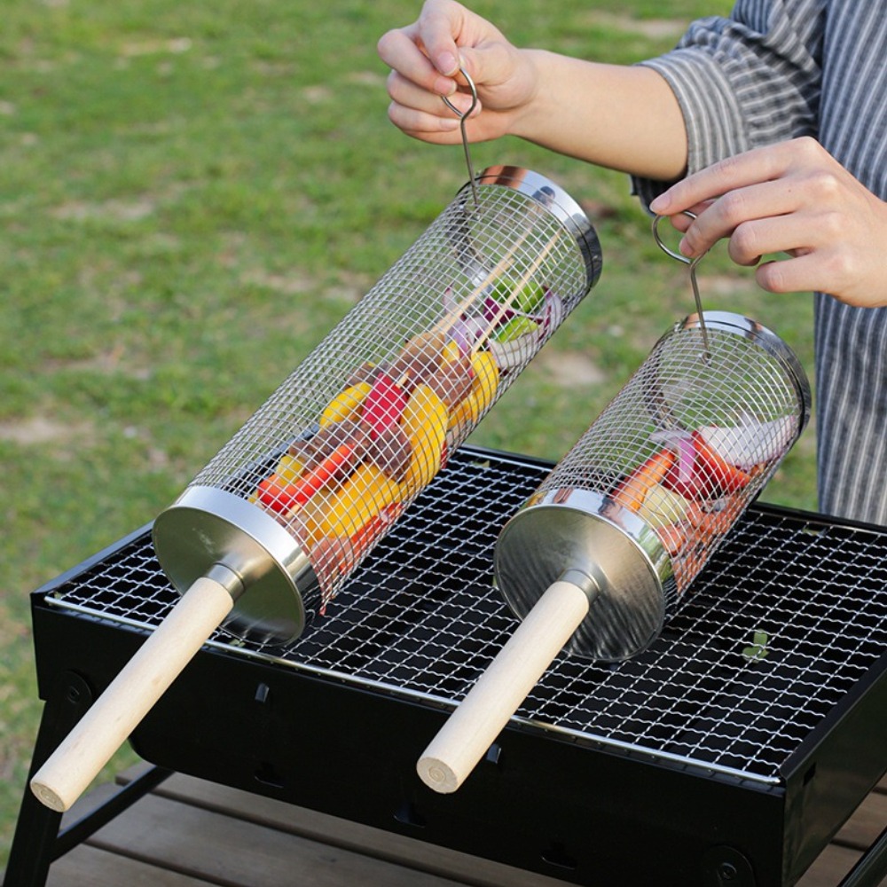 Kosz do grillowania ze stali n – Camping Cooking Meat recenzja i cena