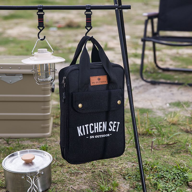 8-częściowy zestaw przyborów k – Camping Cooking And Eating Set recenzja i cena
