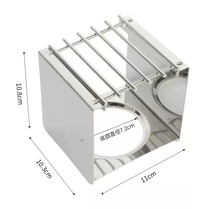Stalowy kwadratowy stojak na k – Camping Cooking Hardware recenzja i cena