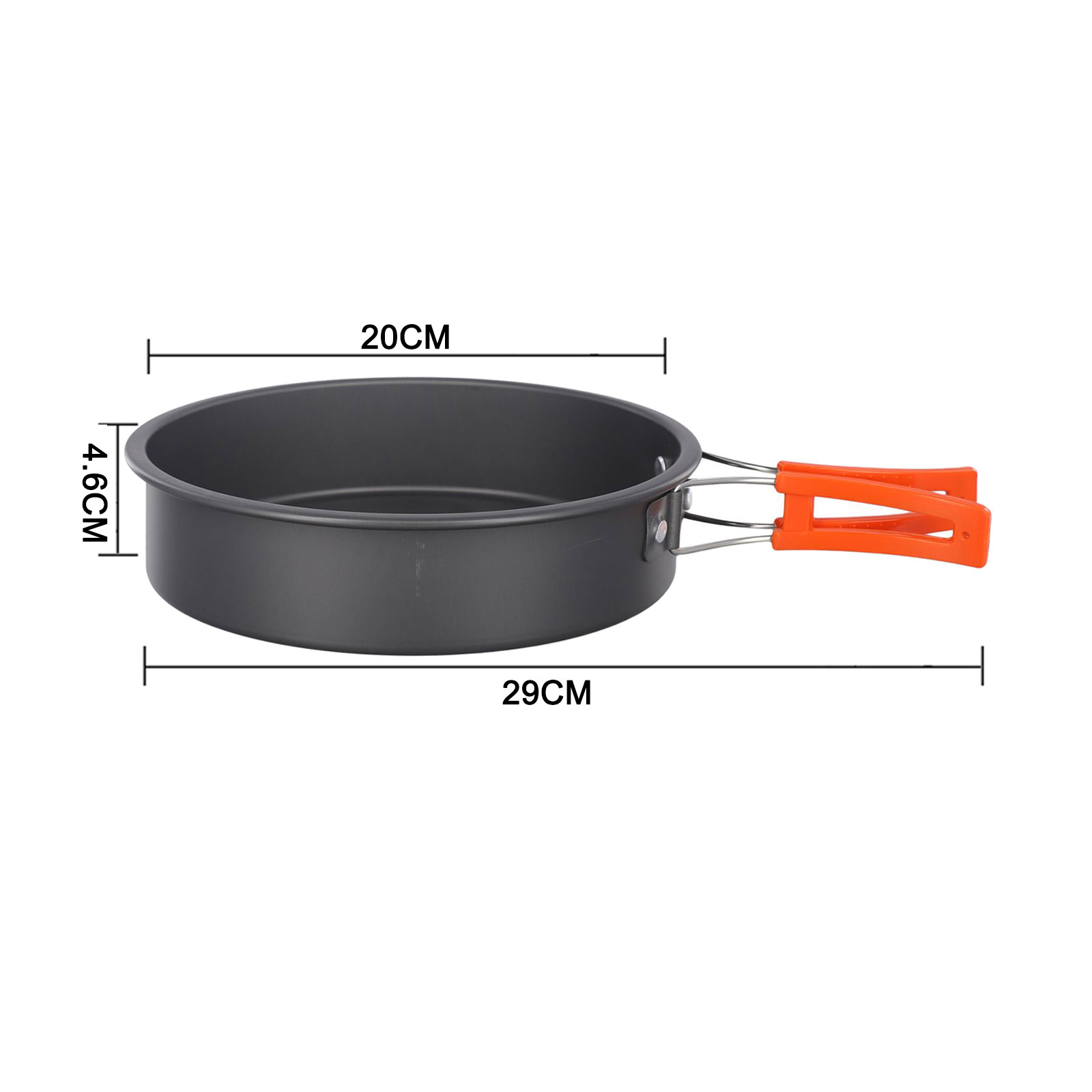 1 szt. Patelnia z tlenku glinu – Camping Cooking Set Non Stick recenzja i cena