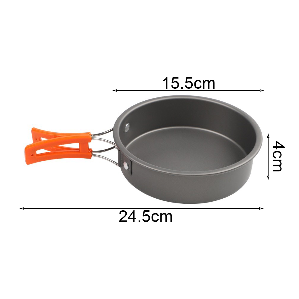 1 szt. Patelnia z tlenku glinu – Camping Cooking Set Non Stick recenzja i cena