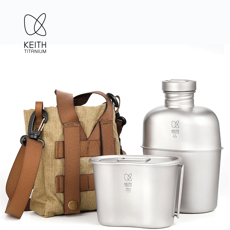 KEITH Zestaw naczyniowy z czys – Mess Kit Titanium recenzja i cena