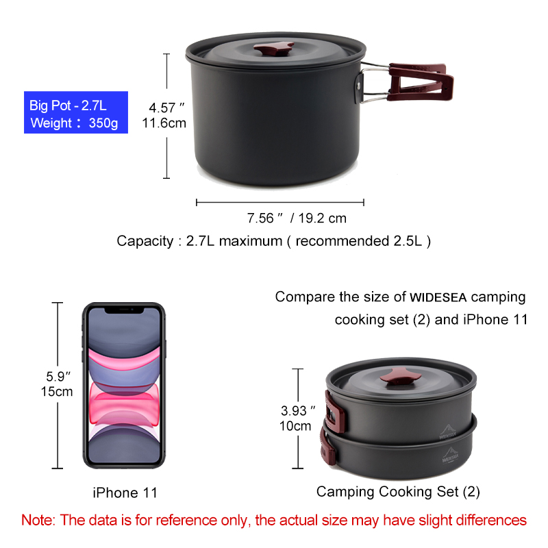 Zestaw garnków biwakowych na z – Camping Cooking And Eating Set recenzja i cena