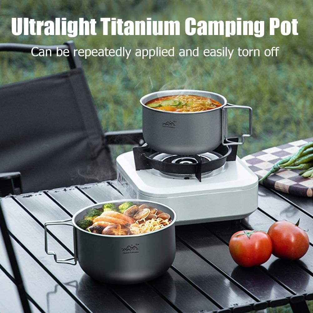 Ultralekkie tytanowe naczynia  – Mess Kit Titanium recenzja i cena