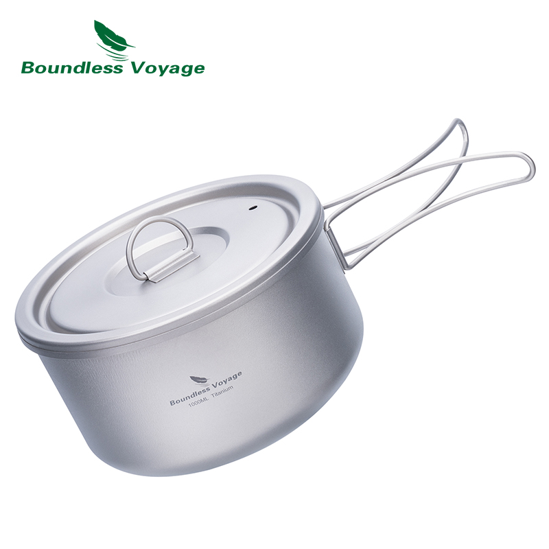 Boundless Voyage Tytanowy garn – Camping Cooking Pot Set recenzja i cena