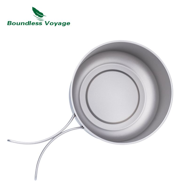 Boundless Voyage Tytanowy garn – Camping Cooking Pot Set recenzja i cena