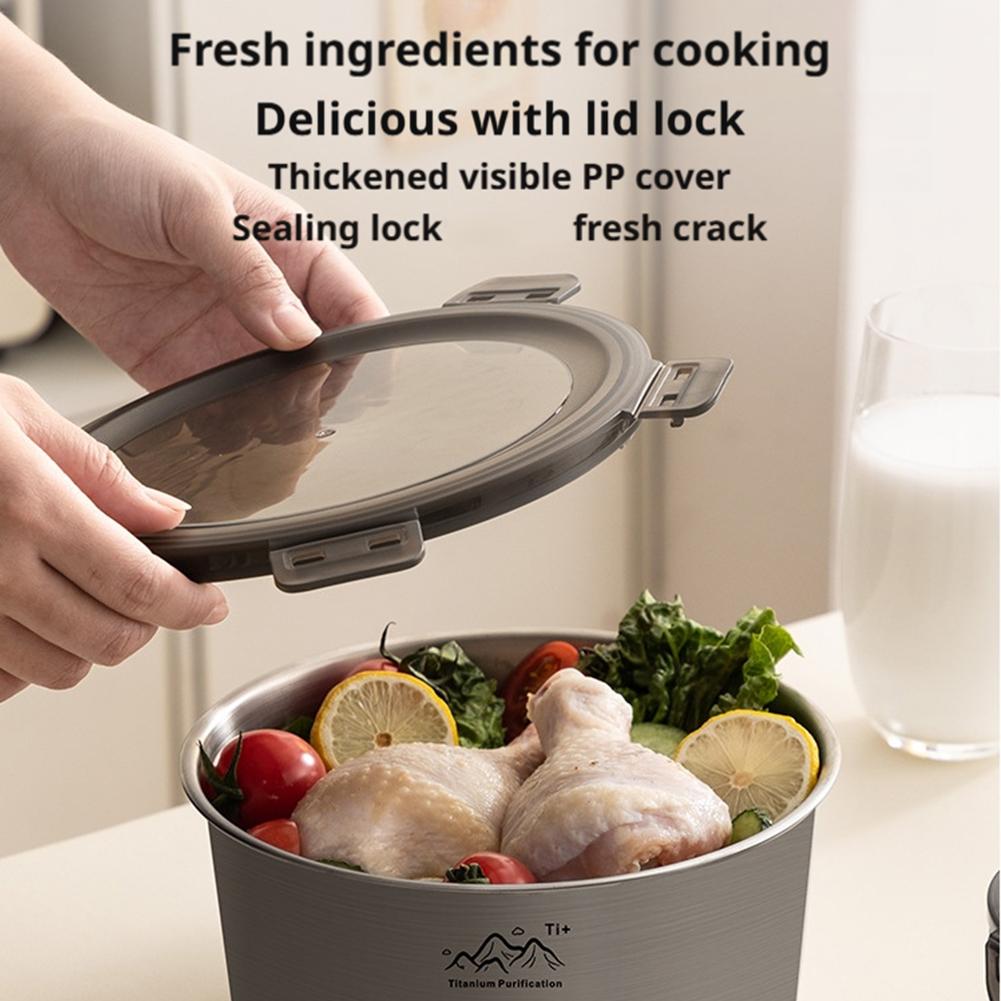 Tytanowy okrągły pojemnik na ż – Mess Kit Titanium recenzja i cena