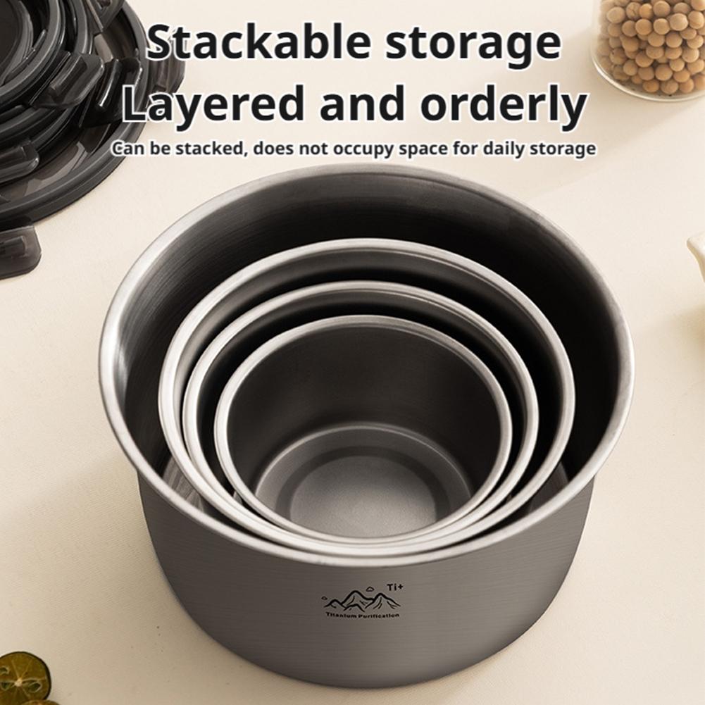 Tytanowy okrągły pojemnik na ż – Mess Kit Titanium recenzja i cena