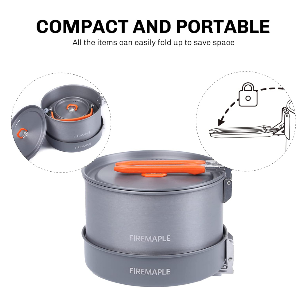 Fire Maple garnków Camping pie – Camping Cooking Pot Set recenzja i cena