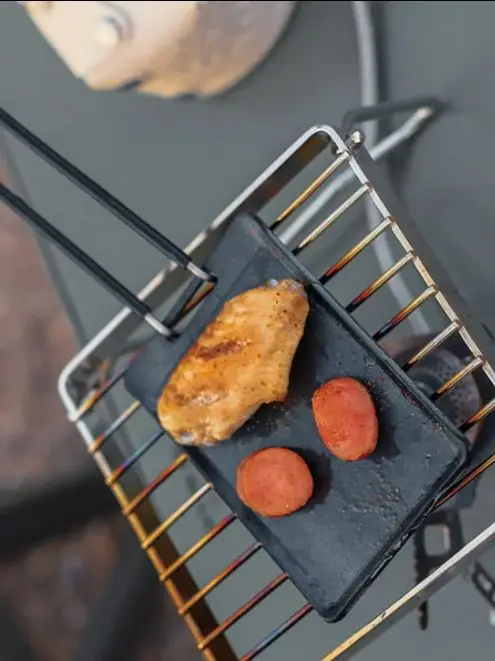 Mini patelnia kempingowa, prze – Camping Cooking System recenzja i cena