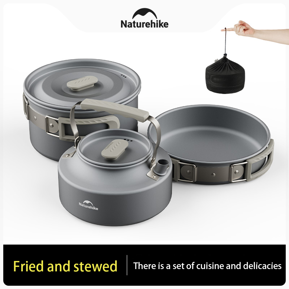 Naturehike zestaw garnków outd – Camping Cooking Pot Set recenzja i cena
